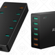 10-Port USB Hub with QC 3.0, $32 with code AUKEYTEN | 6-Port USB Hub with QC 3.0, $23 with code AUKEYWAL